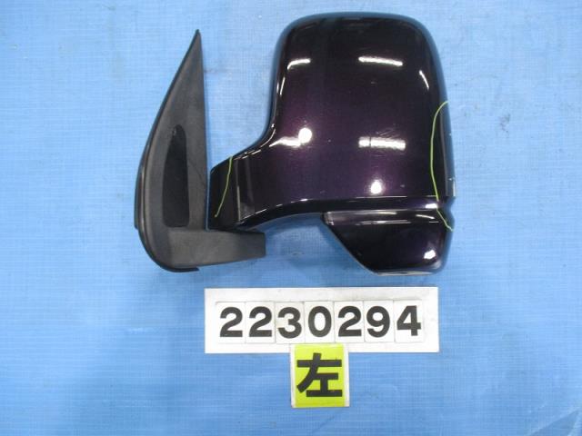 【中古】中古部品 バモス HM1 左サイドミラー 【3310040100-000223029413600】