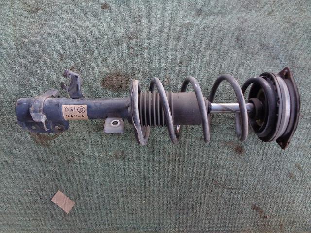 【中古】中古部品 キューブ YGZ11 右フロントストラット 【3340030100-001710237050110】
