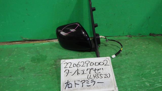 【中古】中古部品 タントエグゼ L455S 右サイドミラー 【3330340100-220629000213500】