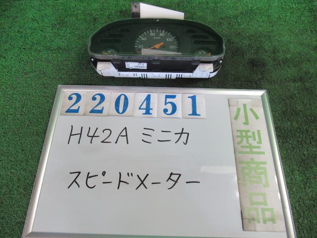 【中古】中古部品 ミニカ H42A スピードメーター 【3330980100-000022045161400】