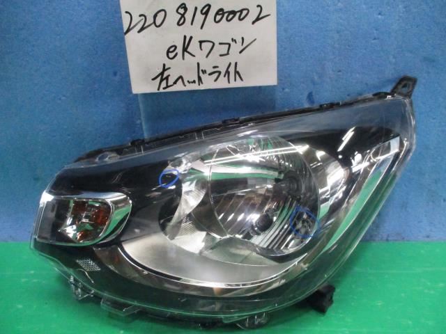 【中古】中古部品 eKワゴン B11W 左ヘッドランプ 【3310220100-220819000210900】