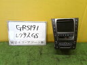 【中古】中古部品 レクサス GS GRS191 カーナビゲーション 【3331010600-220308002061310】