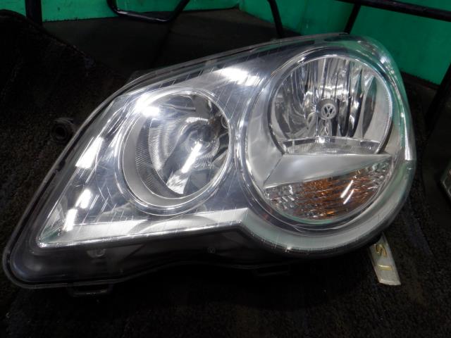 【中古】中古部品 VW ポロ 9NBUD 左ヘッドランプ 【3340140100-000022226910900】