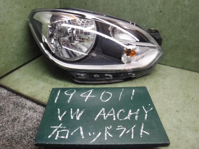 中古部品 VW アップ！ AACHY 右ヘッドランプ 