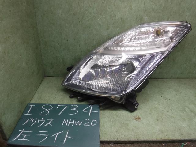 【中古】中古部品 プリウス NHW20 左ヘッドランプ 【3310120100-001516880310900】