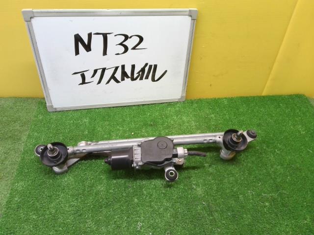 【中古】中古部品 エクストレイル NT32 フロントワイパーモーター 【3331010600-221007000661600】