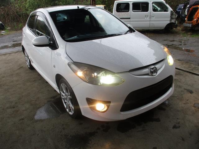 【中古】中古部品 デミオ DE5FS フロントワイパーモーター 【3340030100-112979000061600】