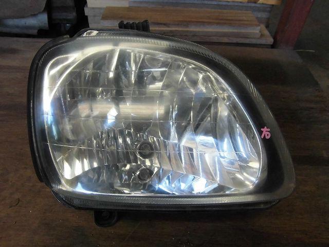 【中古】中古部品 プレオ RA1 右ヘッドランプ 【3340180100-001128580510800】
