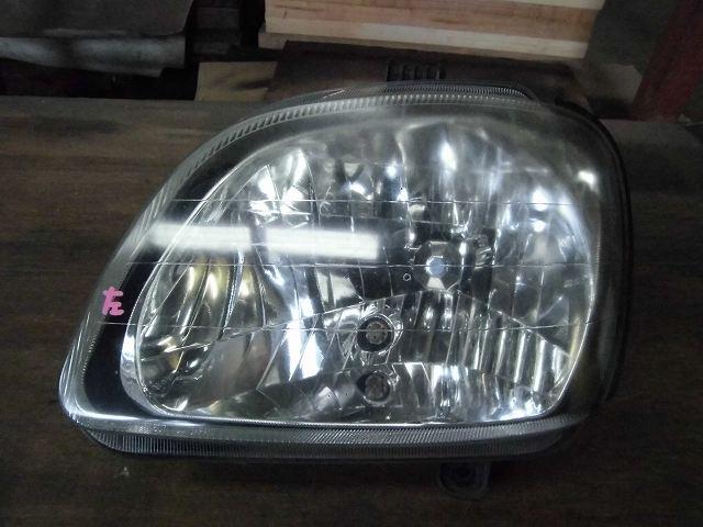 【中古】中古部品 プレオ RA1 左ヘッドランプ 【3340180100-001154101410900】