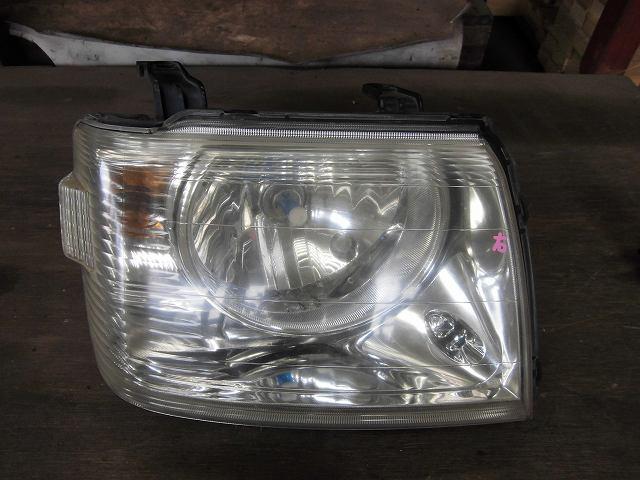 【中古】中古部品 eKワゴン H81W 右ヘッドランプ 【3340180100-001094096110800】