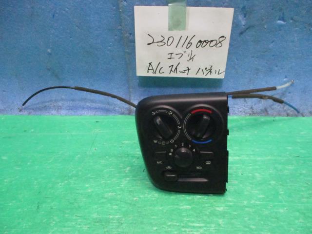 【中古】中古部品 エブリィ DA17V A/Cスイッチパネル 【3310220100-230116000860900】