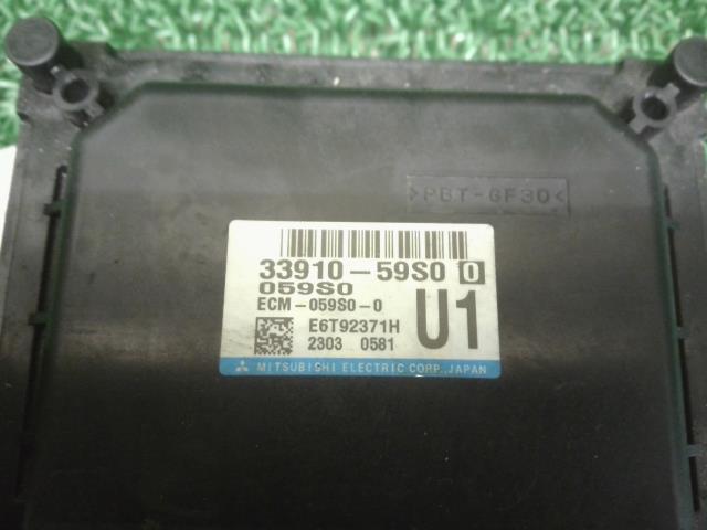 【中古】中古部品 ハスラー MR92S エンジンコンピューター 【3310540000-000021805363100】 1