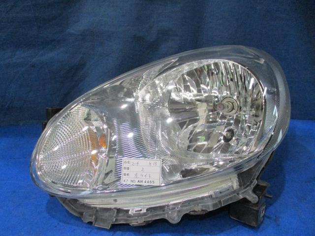 【中古】中古部品 マーチ K13 左ヘッドランプ 【3310160100-000004234010900】