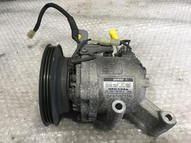 【中古】中古部品 ミライース LA300S A/Cコンプレッサー 【3330530100-000011442160700】