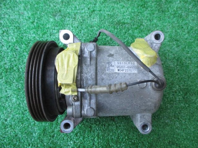【中古】中古部品 シボレークルーズ(スズキ) HR52S A/Cコンプレッサー 【3310190100-001564333460700】