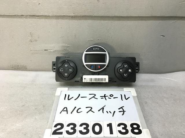 【中古】中古部品 ルノー ルーテシア RF4C A/Cスイッチパネル 【3330991100-000233013860900】