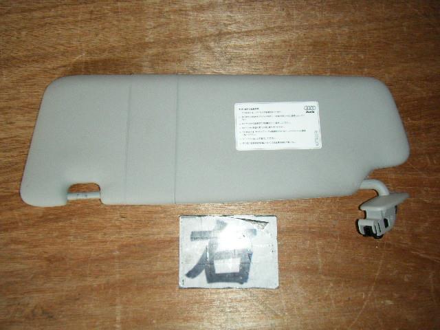 【中古】中古部品 アウディ A4 8EALT サンバイザー 【3310050100-001353715477350】