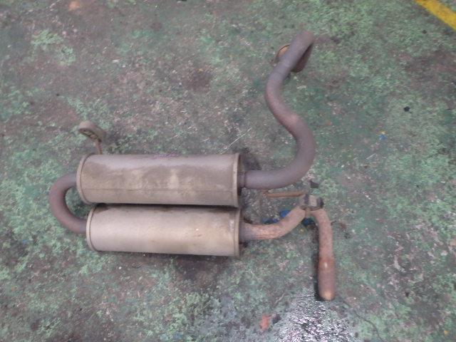 【中古】中古部品 バモス HM1 リアマフラー 【3331010800-000021562222500】