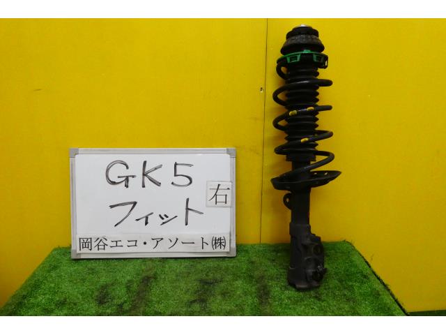 【中古】中古部品 フィット GK5 右フロントストラット 【3331010600-001566011250110】