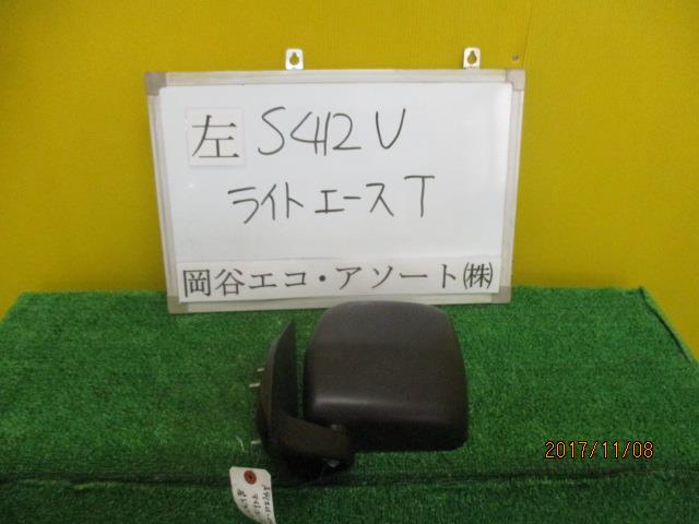 【中古】中古部品 ライトエース S412U 左サイドミラー 【3331010600-001391955313600】