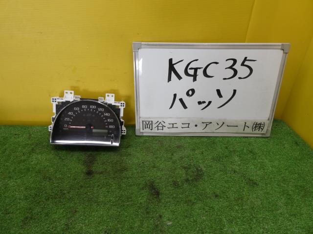 【中古】中古部品 パッソ KGC35 スピードメーター 【3331010600-001676922361400】