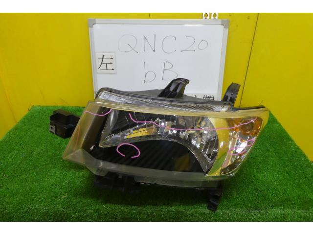 【中古】中古部品 bB QNC20 左ヘッドランプ 【3331010600-001506883710900】