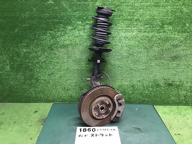 【中古】中古部品 エクストレイル NT32 右フロントストラット 【3330160100-000023186050100】