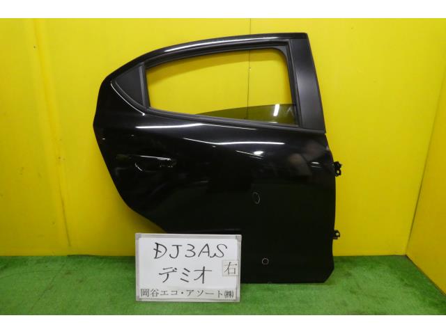 【中古】中古部品 デミオ DJ3AS 右リアドア 【3331010600-001573808013300】