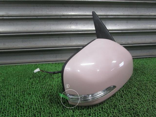 【中古】中古部品 ミラココア L675S 右サイドミラー 【3330540100-240221001113500】