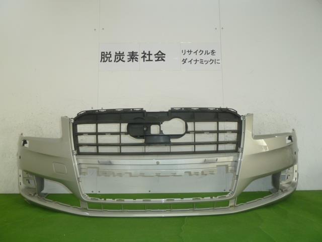 中古部品 アウディ A8 4HCREF フロントバンパー 