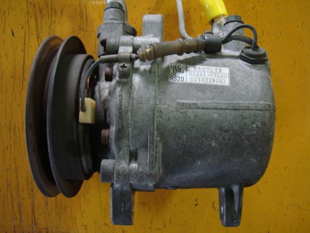 【中古】中古部品 ワゴンR MC22S A/Cコンプレッサー 【3340220100-000224058960700】 2