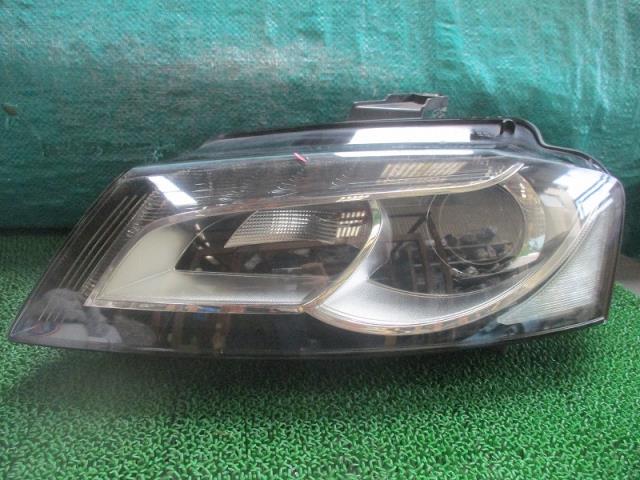 【中古】中古部品 アウディ A3 8PCDA 左ヘッドランプ 【3500080000-231102000310900】