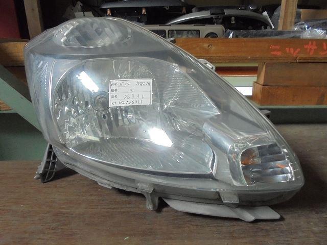 【中古】中古部品 パッソ KGC10 右ヘッドランプ 【3310160100-001192144710800】