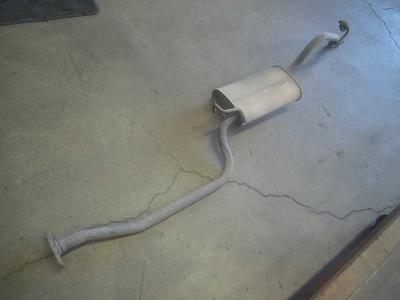 【中古】中古部品 オッティ H92W リアマフラー 【3340180100-240614000122500】