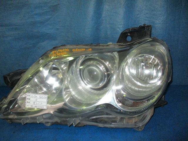 【中古】中古部品 マークX GRX120 左ヘッドランプ 【3310160100-001690919910900】