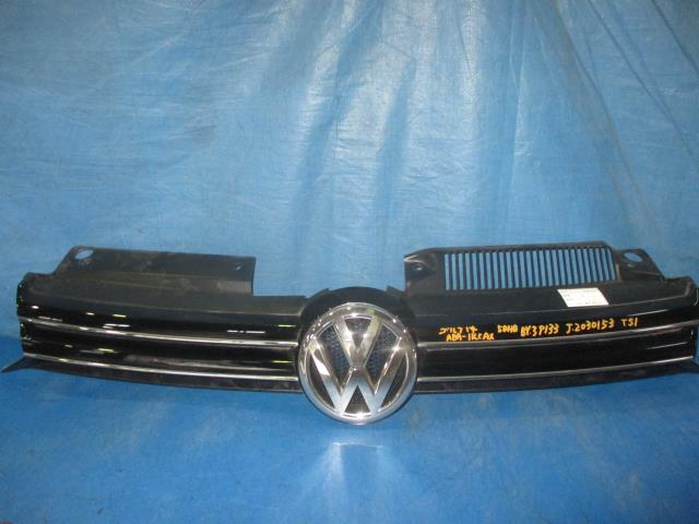 【中古】中古部品 VW ゴルフ 1KCAX ラジエータグリル 【3310160100-001586861810400】