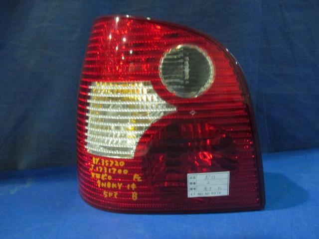 【中古】中古部品 VW ポロ 9NBKY 左テールランプ 【3310160100-001399102015600】