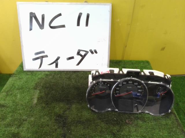 【中古】中古部品 ティーダ NC11 スピードメーター 【3331010600-240717000661400】