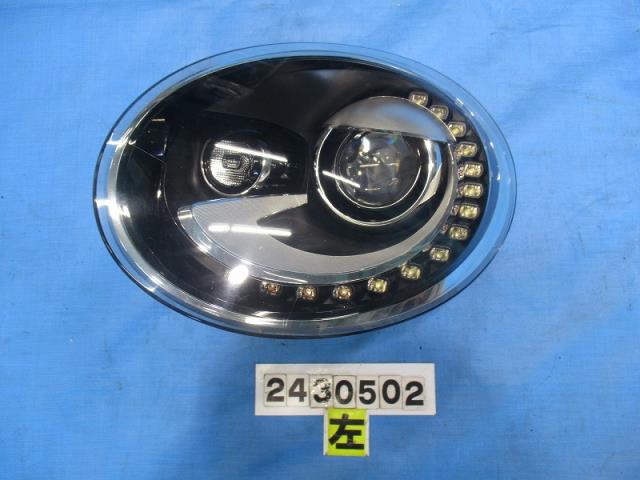 【中古】中古部品 VW ザ・ビートル 16CBZ 左ヘッドランプ 【3310040100-000243050210900】
