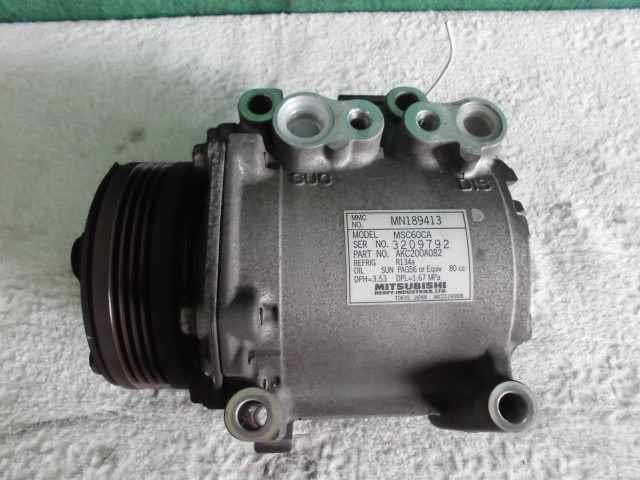 【中古】中古部品 eKワゴン H81W A/Cコンプレッサー 【3310420000-000002289860700】