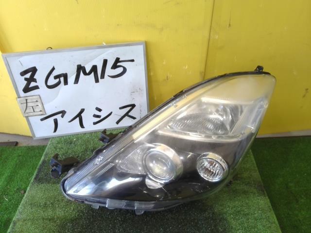 【中古】中古部品 アイシス ZGM15W 左ヘッドランプ 【3331010600-240824001010900】