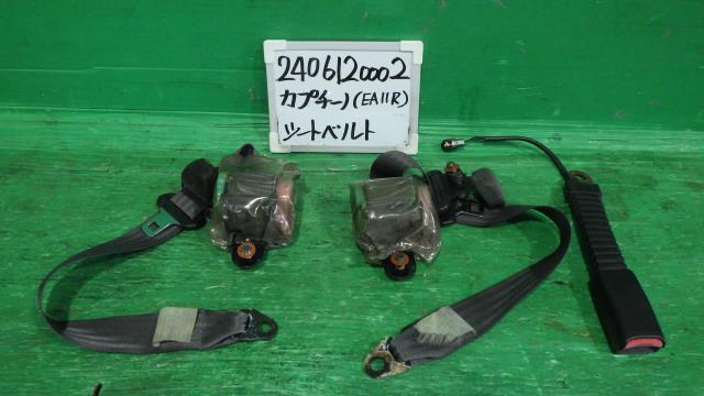 【中古】中古部品 カプチーノ EA11R シートベルト 【3330340100-240612000277150】