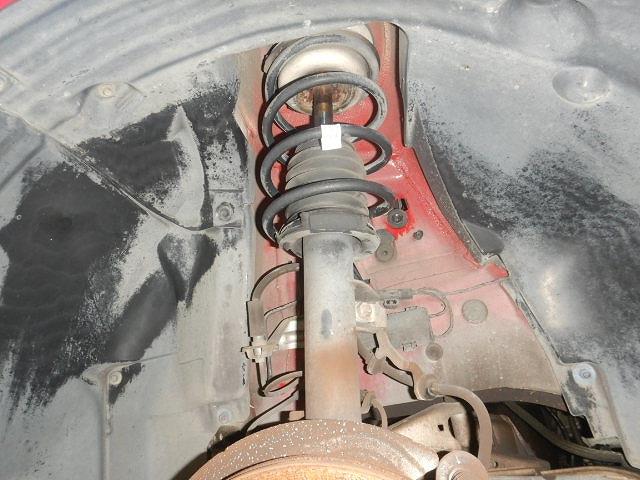 【中古】中古部品 BMW 1シリーズ UE16 左フロントストラット 【3310070100-0000Y0761150210】