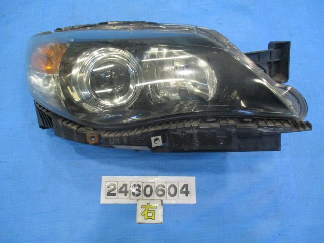 【中古】中古部品 インプレッサ GRB 右ヘッドランプ 【3310040100-000243060410800】