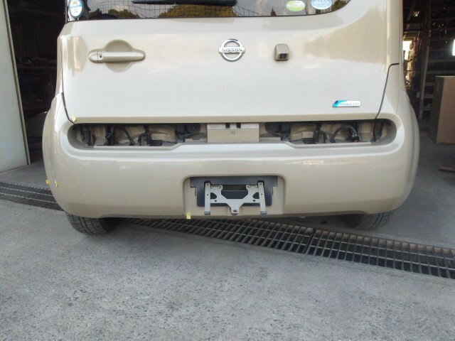 【中古】中古部品 キューブ Z12 リアバンパー 【3310420000-000010586515100】