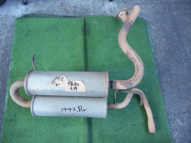 【中古】中古部品 アクティ HA7 リアマフラー 【3330190100-000002144222500】