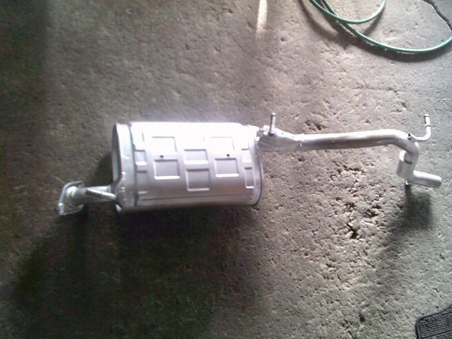 【中古】中古部品 KEI HN22S リアマフラー 【3330220100-250228000222500】