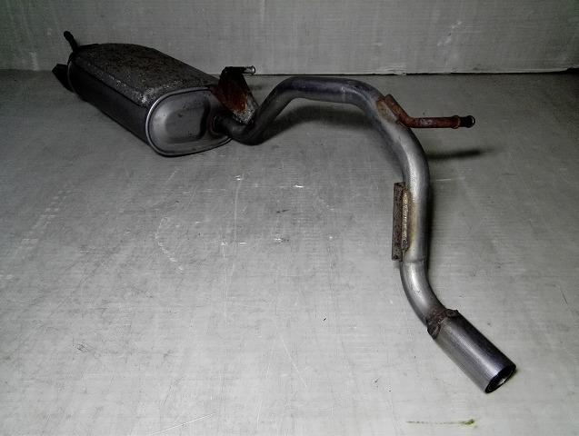 【中古】中古部品 KEI HN22S リアマフラー 【3310050100-221219000122500】