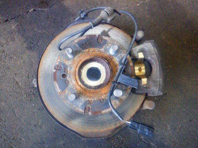 【中古】中古部品 デイズ B43W 右フロントナックルハブ 【3340140100-000024295244310】