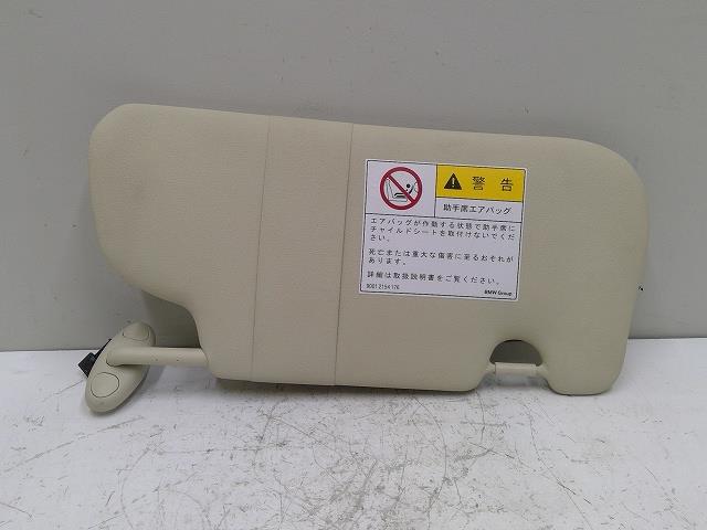 【中古】中古部品 BMW ミニ SU16 サンバイザー 【3310070100-0000Y0761077350】
